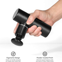 Masaż pistolet Mini kieszeń masażer głębokie mięśnie wibracje ulga ból relaks Fitness terapia do masażu ciała relaks 2